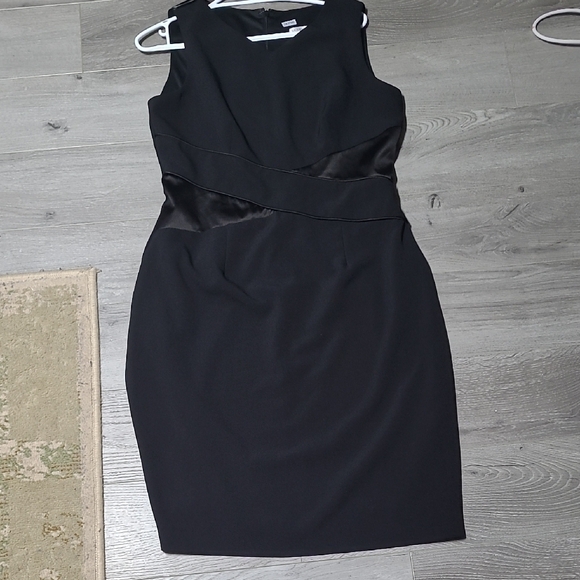 Sandra Darren Black Sleeveless Midi Sheath Dress - Picture 5 of 10